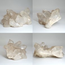画像2: マニカラン水晶 クラスター ヒマラヤ産 【一点物】 Manikarn Quartz 原石 ピンク 水晶 クォーツ 透明度 ヒマラヤ水晶 ヒーリング 浄化 天然石 パワーストーン (2)