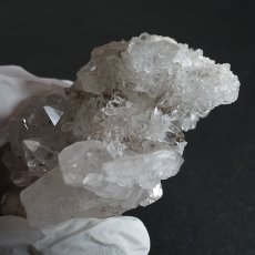 画像4: マニカラン水晶 クラスター ヒマラヤ産 【一点物】 Manikarn Quartz 原石 ピンク 水晶 クォーツ 透明度 ヒマラヤ水晶 ヒーリング 浄化 天然石 パワーストーン (4)