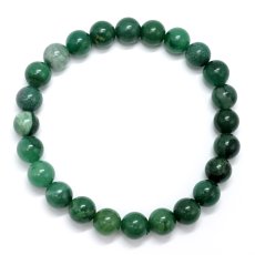 画像3: ナミビア翡翠 ブレスレット 8mm ナミビア共和国産 Namibian Jade ナミビアンジェード 翡翠 ひすい グリーン 希少石 お守り 浄化 パワーストーン 天然石 カラーストーン (3)