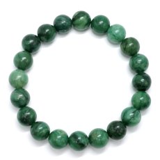 画像3: ナミビア翡翠 ブレスレット 12mm ナミビア共和国産 Namibian Jade ナミビアンジェード 翡翠 ひすい グリーン 希少石 お守り 浄化 パワーストーン 天然石 カラーストーン (3)