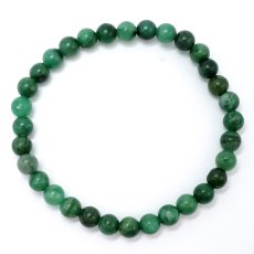 画像3: ナミビア翡翠 ブレスレット 6mm ナミビア共和国産 Namibian Jade ナミビアンジェード 翡翠 ひすい グリーン 希少石 お守り 浄化 パワーストーン 天然石 カラーストーン (3)