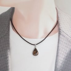 画像4: ファイヤーアゲート ペンダントトップ SV925 メキシコ産【一点もの】Fire Agate 覆輪 フクリン メノウ アゲート 浄化 お守り 天然石 パワーストーン カラーストーン (4)