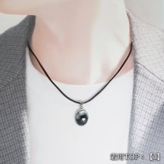 画像5: デンドライトオパール ペンダントトップ SV925 メキシコ産 【一点物】Dendritic Opal ローズカット 覆輪 フクリン オパール 蛋白石 天然石 パワーストーン カラーストーン (5)