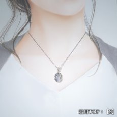 画像4: 【20%OFFセール】 デンドライトオパール ペンダントトップ SV925 メキシコ産 【一点物】Dendritic Opal ローズカット 覆輪 フクリン オパール 蛋白石 天然石 パワーストーン カラーストーン (4)