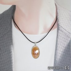 画像5: オレンジガーネット ペンダントトップ SV925 スリランカ産【一点物】Orange Garnet ローズカット 覆輪 フクリン ガーネット ヘソナイト 天然石 パワーストーン カラーストーン (5)
