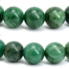 画像2: ナミビア翡翠 ブレスレット 10mm ナミビア共和国産 Namibian Jade ナミビアンジェード 翡翠 ひすい グリーン 希少石 お守り 浄化 パワーストーン 天然石 カラーストーン (2)
