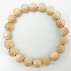 画像3: 常陸国ひのき(ひたちのくにひのき) ブレスレット 10mm 茨城県産 【日本銘木】47都道府県 HITACHI NO KUNI Japanese Cypress 自社製 日本製 天然木 パワーズウッド (3)