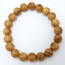 画像3: 武蔵国欅(むさしのくにけやき) ブレスレット 10mm 埼玉県産 【日本銘木】47都道府県 MUSASHINOKUNI Japanese zelkova 自社製 日本製 天然木 パワーズウッド (3)