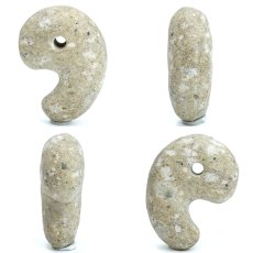 画像2: 竜山石 黄 タツナイト 30mm 勾玉 兵庫県産 Tatsunite 高砂市 日本製 自社製 日本銘石 天然石 パワーストーン カラーストーン (2)