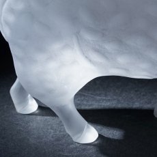 画像4: 天然水晶 未 彫り物 ブラジル産 山梨伝統技術士作 【一点物】 Quartz 水晶 石英 4月誕生石 縁起物 干支 羊 ひつじ 手研磨 職人 無処理 天然石 パワーストーン (4)