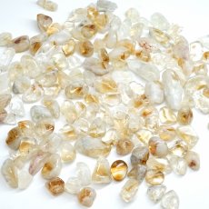 画像2: さざれ 100g シトリン 【中粒】 Citrine 浄化 ヒーリング 風水 天然石 パワーストーン カラーストーン (2)