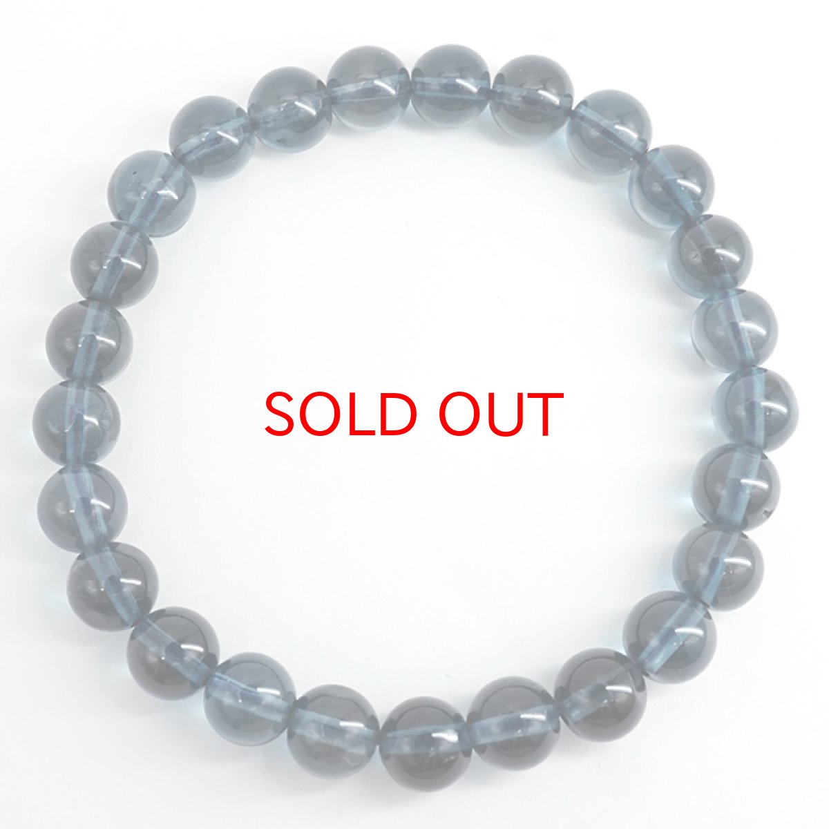 画像3: ロンドンブルートパーズ 7mm ブレスレット 【一点もの】 ブラジル産  Blue topaz ブルートパーズ 黄玉 11月誕生石 天然石 パワーストーン カラーストーン (3)