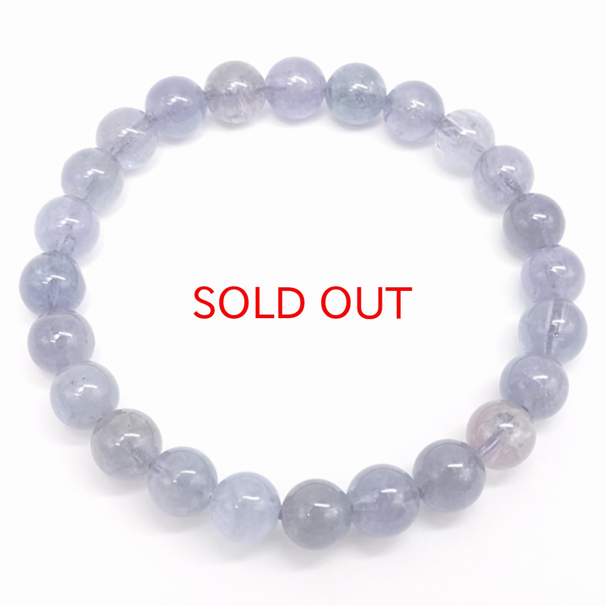 画像3: バイカラータンザナイト 7.5mm ブレスレット 【一点もの】 タンザニア産 Tanzanite タンザナイト 12月誕生石 天然石 パワーストーン カラーストーン (3)