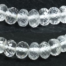 画像2: ペタライト 7mm ブレスレット ボタンカット 【一点もの】 ブラジル産 Petalite 葉長石 ペタル石 天然石 パワーストーン カラーストーン (2)