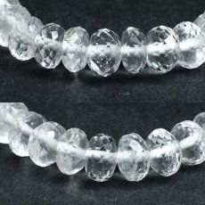 画像2: ペタライト 7.5mm ブレスレット ボタンカット 【一点もの】 ブラジル産 Petalite 葉長石 ペタル石 天然石 パワーストーン カラーストーン (2)