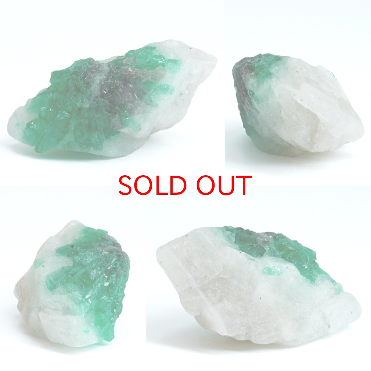 画像2: エメラルド 原石 約6.9g コロンビア ムソ鉱山産 【一点もの】 Emerald 鉱物 標本 結晶 緑柱石 浄化 お守り 天然石 パワーストーン カラーストーン (2)