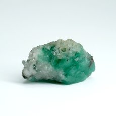 画像3: エメラルド パイライト共生 原石 約12.3g コロンビア ムソ鉱山産 【一点もの】 Emerald 鉱物 標本 結晶 緑柱石 浄化 お守り 天然石 パワーストーン カラーストーン (3)
