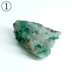画像3: エメラルド 原石 コロンビア ムソ鉱山産 【一点もの】 Emerald 鉱物 標本 結晶 緑柱石 浄化 お守り 天然石 パワーストーン カラーストーン (3)