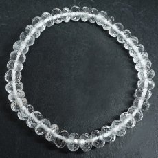 画像3: ペタライト 7.5mm ブレスレット ボタンカット 【一点もの】 ブラジル産 Petalite 葉長石 ペタル石 天然石 パワーストーン カラーストーン (3)