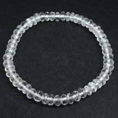 画像3: ペタライト 6mm ブレスレット ボタンカット 【一点もの】 ブラジル産 Petalite 葉長石 ペタル石 天然石 パワーストーン カラーストーン (3)