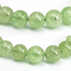 画像2: ツァボライト 7mm ブレスレット【一点もの】タンザニア産 Tsavorite グリーンガーネット 1月誕生石 ヒーリング 浄化 天然石 パワーストーン カラーストーン (2)