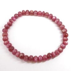 画像3: ピンクスターサファイア ブレスレット タイヤ型 【一点もの】 マダガスカル産 Pink Star Sapphire 9月誕生石 サファイア ヒーリング 天然石 パワーストーン カラーストーン (3)