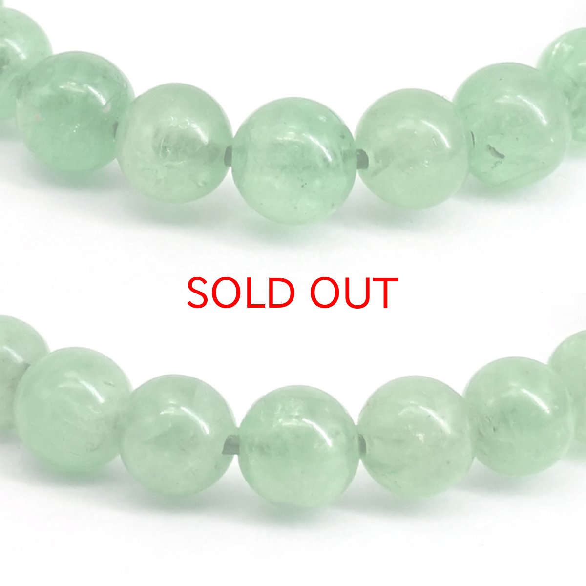 画像2: ツァボライト 6mm ブレスレット【一点もの】タンザニア産 Tsavorite グリーンガーネット 1月誕生石 ヒーリング 浄化 天然石 パワーストーン カラーストーン (2)