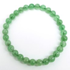 画像3: ツァボライト 6mm ブレスレット【一点もの】タンザニア産 Tsavorite グリーンガーネット 1月誕生石 ヒーリング 浄化 天然石 パワーストーン カラーストーン (3)