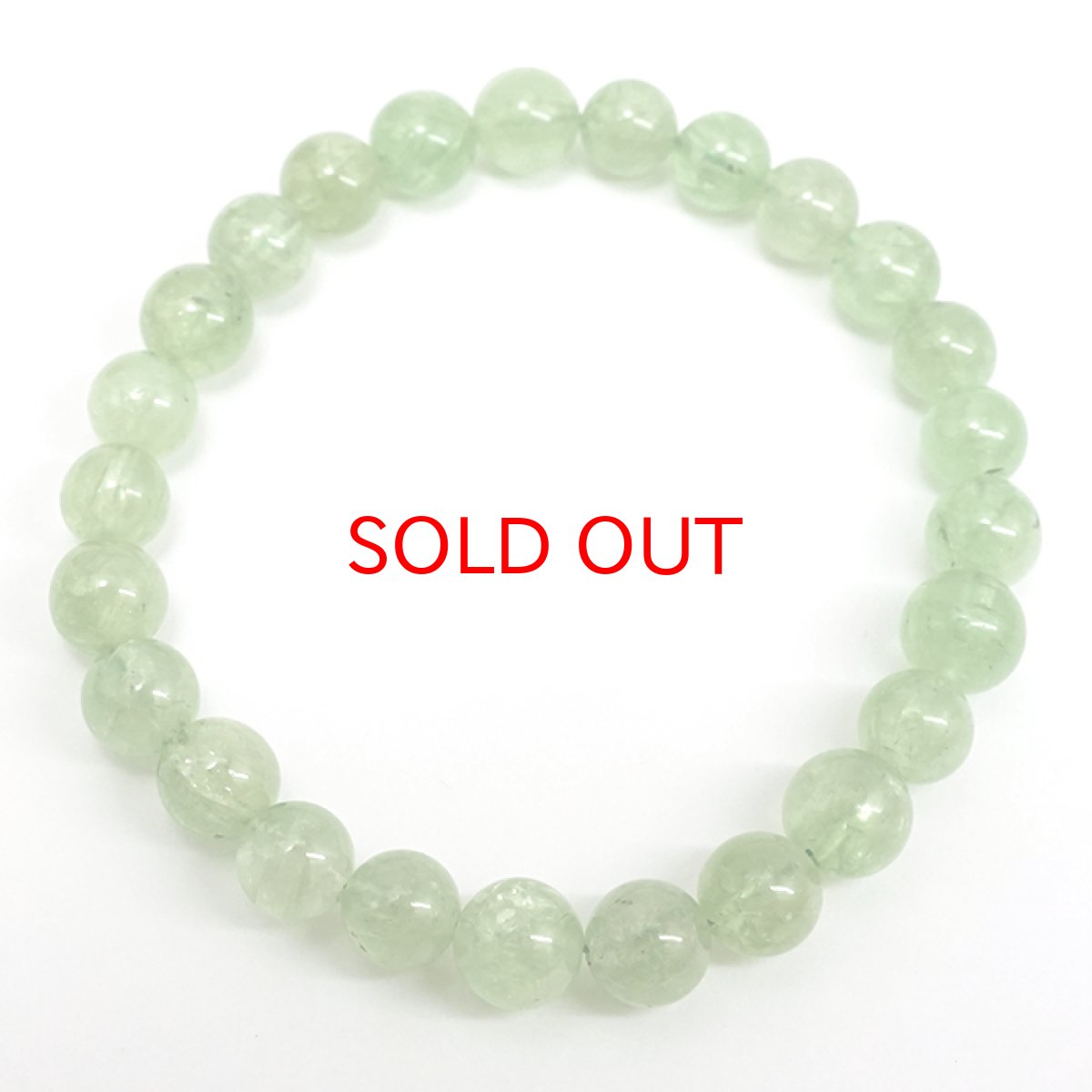 画像3: ツァボライト 7mm ブレスレット【一点もの】タンザニア産 Tsavorite グリーンガーネット 1月誕生石 ヒーリング 浄化 天然石 パワーストーン カラーストーン (3)