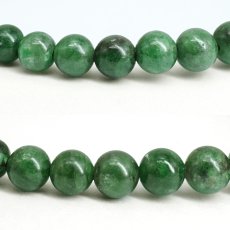 画像2: エメラルド 6mm ブレスレット【一点もの】ブラジル産 Emerald 共生鉱物 裸石 緑柱石 5月誕生石 天然石 パワーストーン カラーストーン (2)