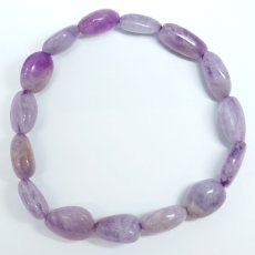 画像3: ハックマナイト ブレスレット タンブル アフガニスタン産 【一点もの】Hackmanite 変色 ハックマン石 天然石 パワーストーン カラーストーン (3)