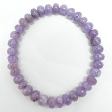 画像3: ハックマナイト ブレスレット ボタンカット アフガニスタン産 【一点もの】Hackmanite 変色 ハックマン石 天然石 パワーストーン カラーストーン (3)