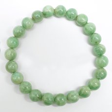画像3: エメラルド 8mm ブレスレット【一点もの】ブラジル産 Emerald 裸石 緑柱石 5月誕生石 天然石 パワーストーン カラーストーン (3)