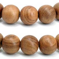 画像2: 神代桜 10mm ブレスレット 日本産 JINDAI SAKURA 桜 神代 桜 パワーズウッド 天然木 日本銘木 (2)