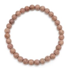 画像3: 血柏 (けっばん) 6mm ブレスレット PinkBlood Thuja 中国 チベット 崖柏 ピンク 希少 パワーズウッド 天然木 (3)