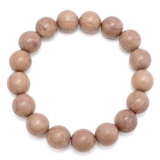 画像3: 血柏 (けっばん) 12mm ブレスレット PinkBlood Thuja 中国 チベット 崖柏 ピンク 希少 パワーズウッド 天然木 (3)