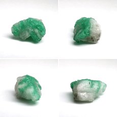 画像2: エメラルド 原石 約2.6g コロンビア ムソ鉱山産 【一点もの】 Emerald 鉱物 標本 結晶 緑柱石 浄化 お守り 天然石 パワーストーン カラーストーン (2)