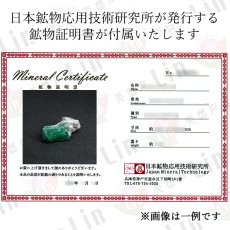 画像5: エメラルド 原石 約2.8g コロンビア ムソ鉱山産 【一点もの】 Emerald 鉱物 標本 結晶 緑柱石 浄化 お守り 天然石 パワーストーン カラーストーン (5)