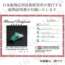 画像5: エメラルド 原石 約5.1g コロンビア ムソ鉱山産 【一点もの】 Emerald 鉱物 標本 結晶 緑柱石 浄化 お守り 天然石 パワーストーン カラーストーン (5)