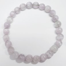 画像3: グリーンクンツァイトキャッツアイ ブレスレット 7mm アフガニスタン産 【一点もの】Green Kunzite 9月誕生石 リチア輝石 スポジュミン スポデューメン 天然石 パワーストーン カラース (3)