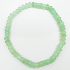 画像3: クリソプレーズ ブレスレット 5.5mm タイヤ型 オーストラリア産 【一点もの】Chrysoprase 5月誕生石 カルセドニー 玉髄 天然石 パワーストーン カラーストーン (3)