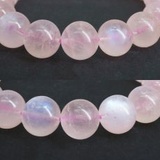 画像2: ピンクムーンストーン ブレスレット 11.5mm スリランカ産 【一点もの】Pink Moonstone 6月誕生石 月長石 シラー 天然石 パワーストーン カラーストーン (2)