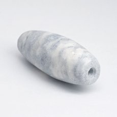 画像7: フェアリースキンサファイア 天珠 約32mm 広島県産 【 一点もの 】Fairy Skin Sapphire パイオフィライト 葉ろう石 虎石 日本製 自社製 日本銘石 天然石 パワーストーン カラーストーン (7)