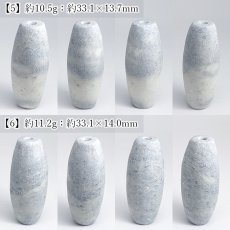 画像4: フェアリースキンサファイア 天珠 約32mm 広島県産 【 一点もの 】Fairy Skin Sapphire パイオフィライト 葉ろう石 虎石 日本製 自社製 日本銘石 天然石 パワーストーン カラーストーン (4)