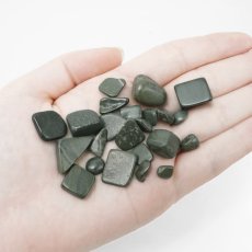 画像3: さざれ 100g 青虎天眼石 日本銘石 北海道産 AOTORA TENGAN Blue Stone 天然石 パワーストーン カラーストーン (3)