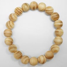 画像3: 毛利本邸赤松(もうりほんていあかまつ) ブレスレット 10mm 山口県 【日本銘木】47都道府県 MOURI HONTEY Japanese Red Pine 自社製 日本製 天然木 パワーズウッド (3)