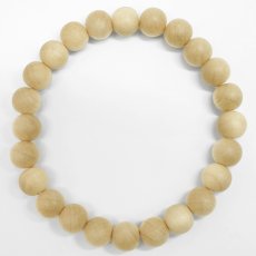 画像3: 相模国銀杏(さがみのくにいちょう) ブレスレット 8mm 神奈川県 【日本銘木】47都道府県 SAGAMINOKUNI Ginkgo 自社製 日本製 天然木 パワーズウッド (3)