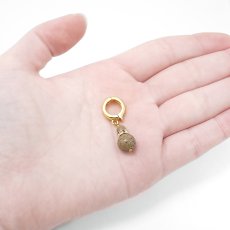 画像3: 北投石 ペンダントトップ チャーム 日本製 自社製 高純度 電磁波 天然記念物 放射性 鉛重晶石 健康ストーン ことほぎ ラジウム クリッカートップ 天然石 パワーストーン (3)