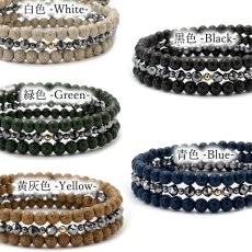 画像5: 北投石 × テラヘルツ 形状記憶ブレスレット K18ミラーボール 日本製 自社製 ブレス 北投石 天然記念物 放射性 ラジウム 鉛重晶石 テラヘルツ 高純度 テラヘルツ鉱石 【 弊社オリジナル商品 】 (5)