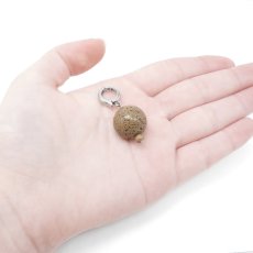 画像3: 北投石 ペンダントトップ チャーム 日本製 自社製 高純度 電磁波 天然記念物 放射性 鉛重晶石 健康ストーン ことほぎ ラジウム クリッカートップ 天然石 パワーストーン (3)